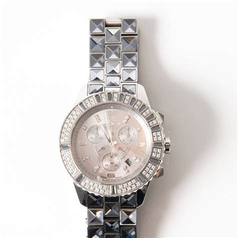 christian dior crystal watch|christian dior vintage ladies watch.